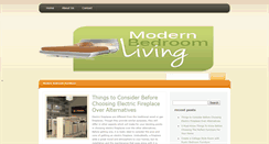 Desktop Screenshot of modernbedroomliving.com